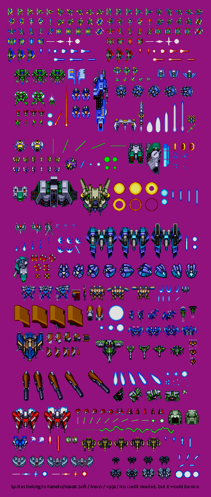 Nexzr (JPN) - General Enemies