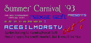 Summer Carnival HUD