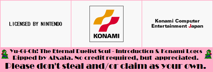 Introduction & Konami Logos