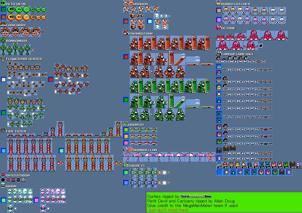 Enemies (Mega Man 09)