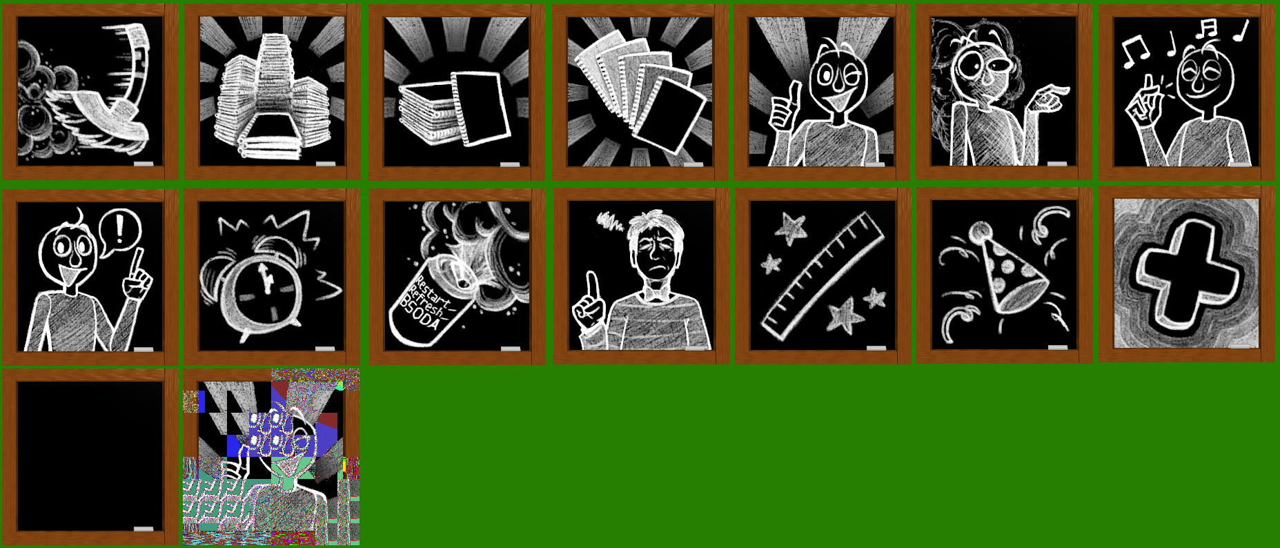 The Baldi's Basics Classic Remastered Achievements Screen concept: :  r/BaldisBasicsEdu