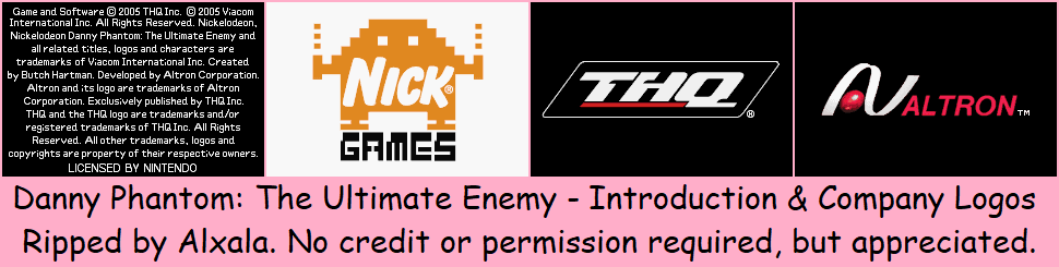 Danny Phantom: The Ultimate Enemy - Introduction & Company Logos