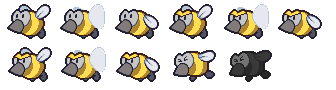 Stingby (Paper Mario N64-Style)