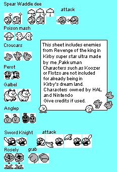 Kirby Customs - Revenge of the King Enemies (Kirby's Dream Land-Style)