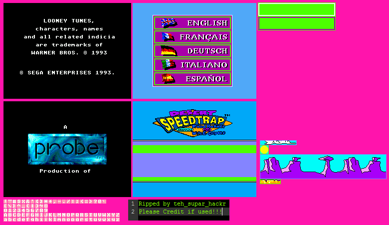 Title Screen Elements