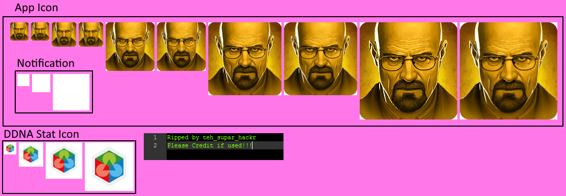 Breaking Bad: Criminal Elements - App Icons