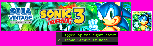 Sonic the Hedgehog 3 (Xbox Live Arcade) - Game Icon & Banner