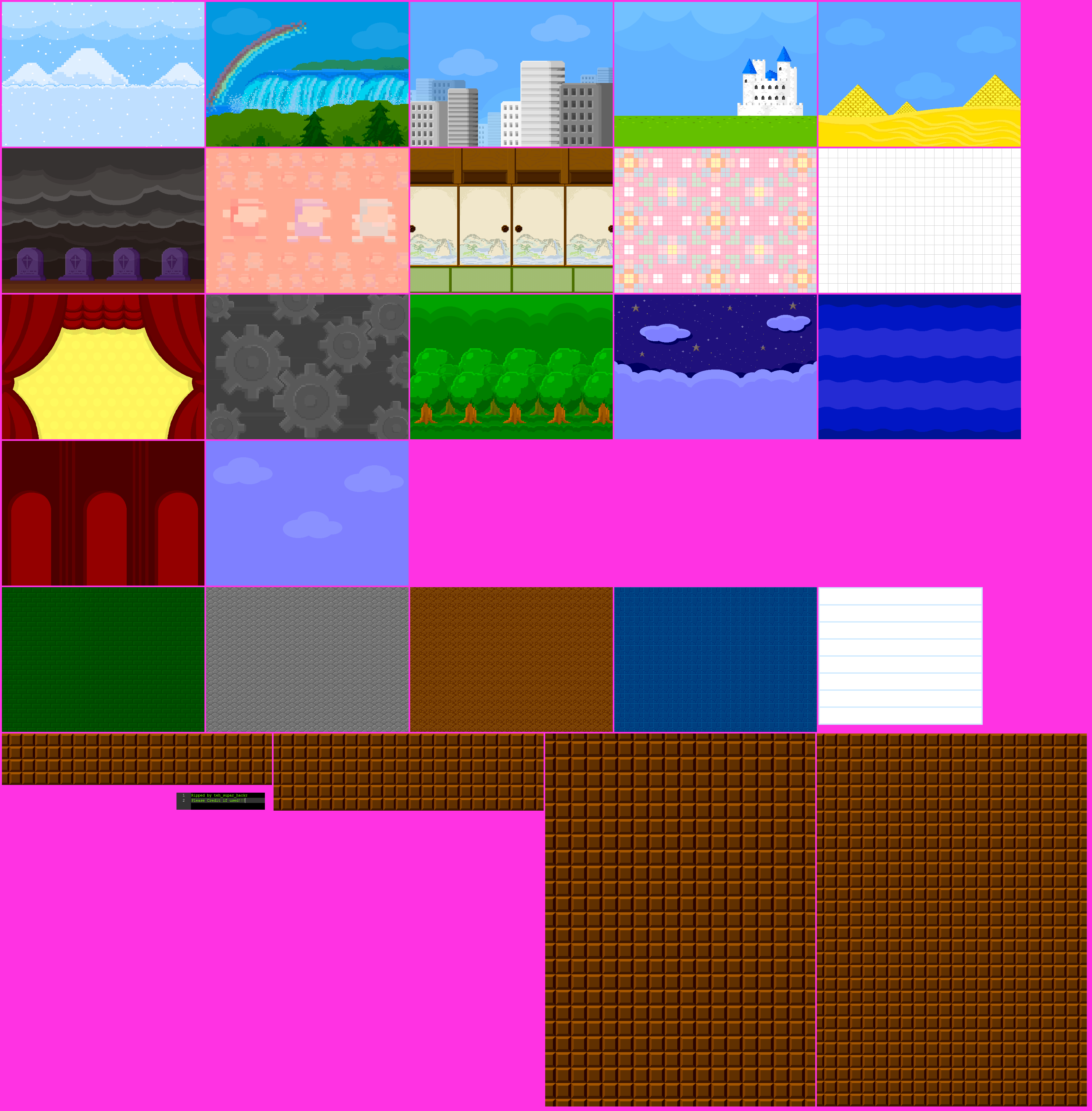 Pico Pico Maker - Backgrounds