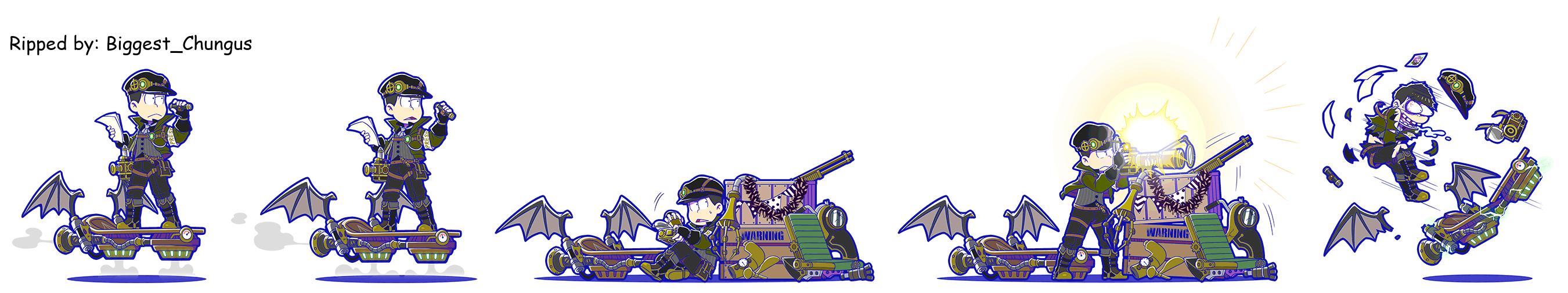 Osomatsu-san Hesokuri Wars: Battle of the NEETs - Choromatsu (Steampunk: Parade)