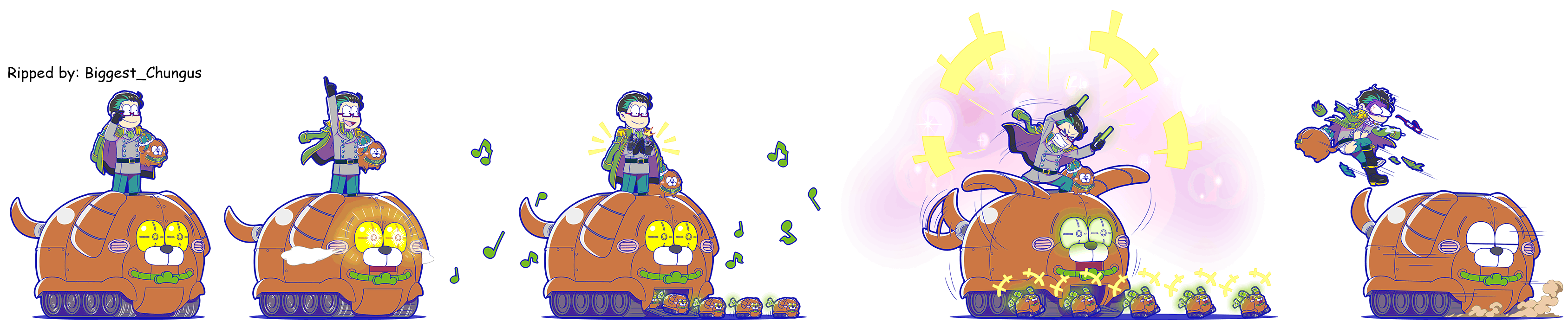 Osomatsu-san Hesokuri Wars: Battle of the NEETs - Choromatsu (Prince: Dog Matsu)