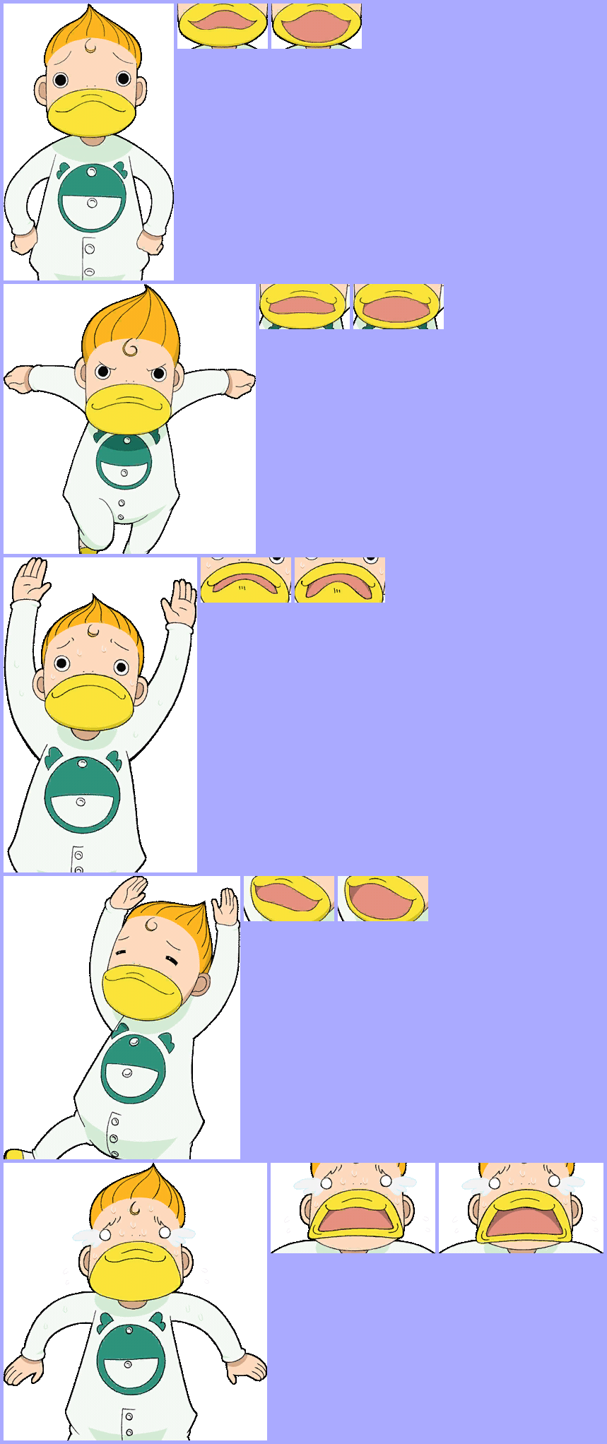 Konjiki no Gash Bell!!: Go! Go! Mamono Fight!! - Dialogue Portraits (Kanchomé)
