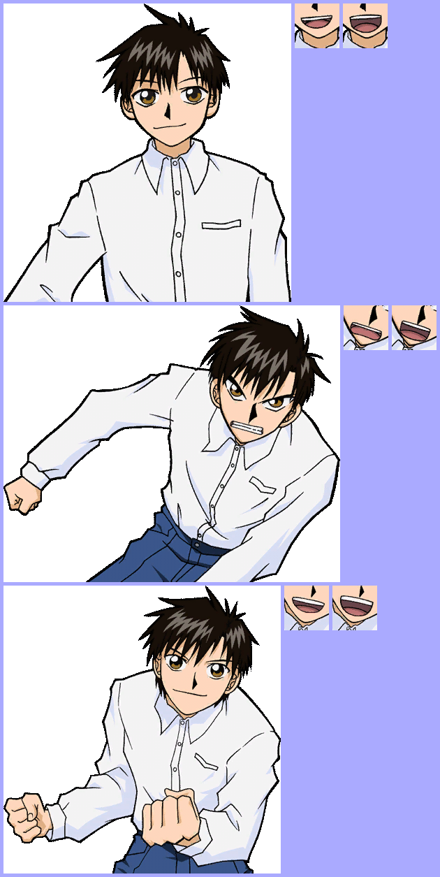 Konjiki no Gash Bell!!: Go! Go! Mamono Fight!! - Dialogue Portraits (Kiyo Takamine)