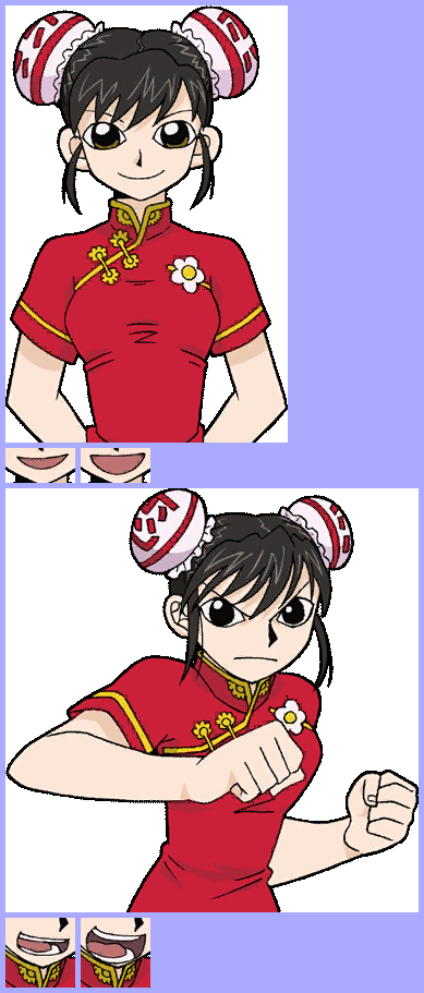Konjiki no Gash Bell!!: Go! Go! Mamono Fight!! - Dialogue Portraits (Li-en)