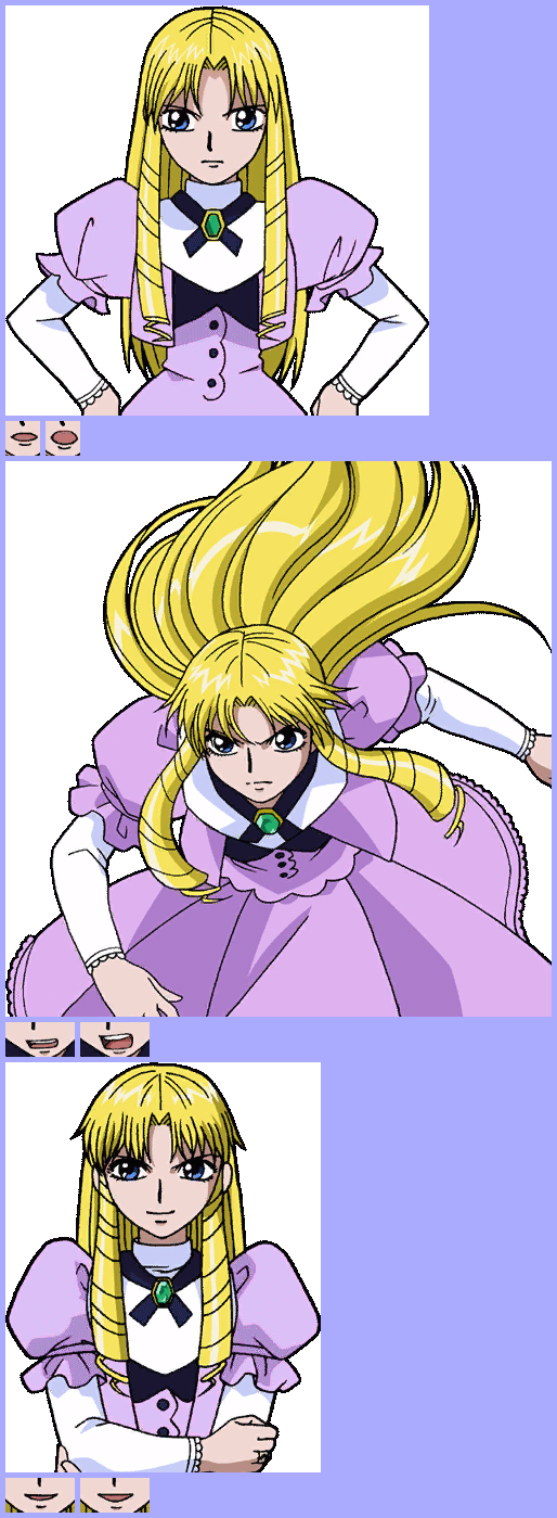 Konjiki no Gash Bell!!: Go! Go! Mamono Fight!! - Dialogue Portraits (Sherry Belmont)