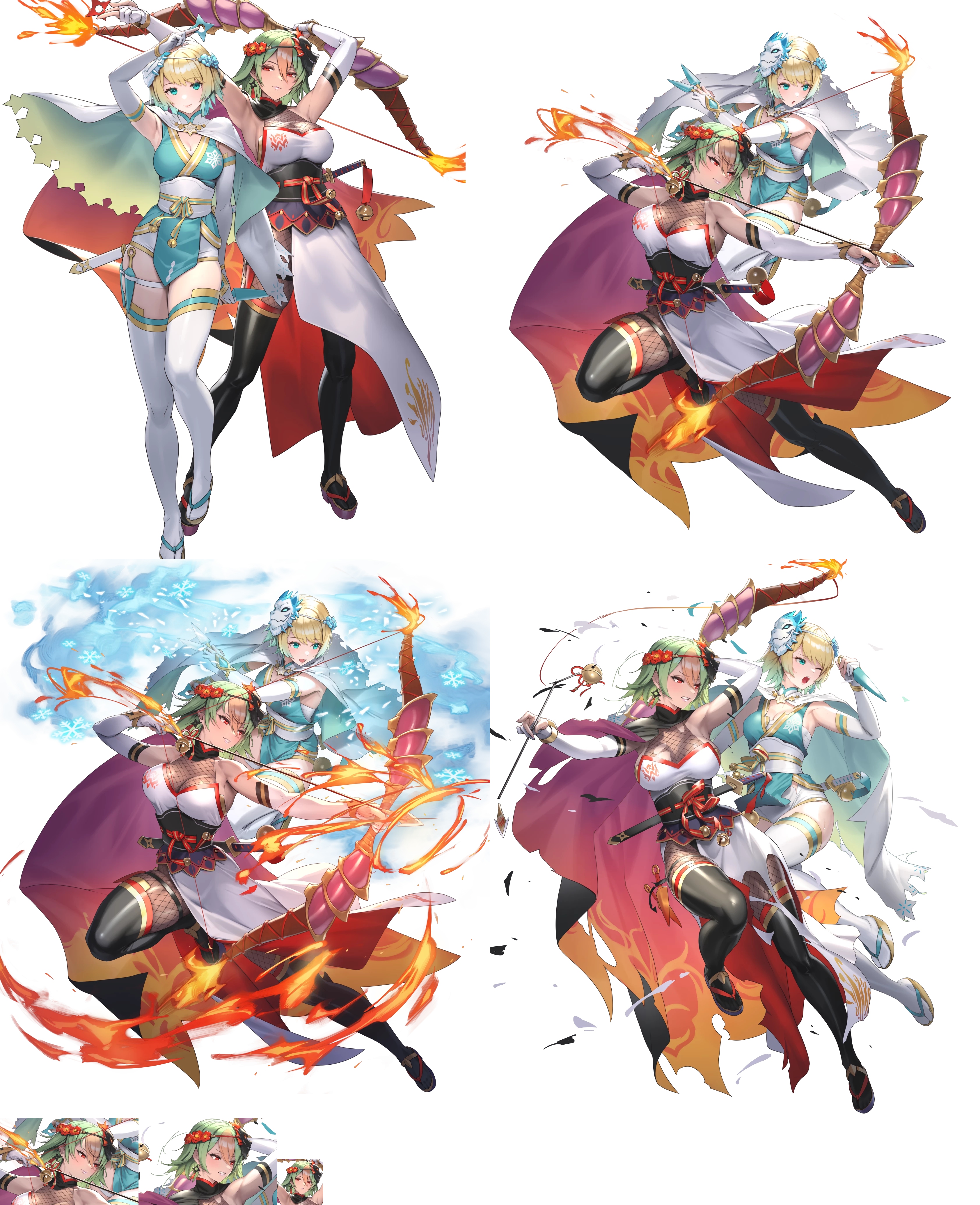 Laegjarn & Fjorm (Wyvern Ninja)