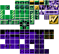 Mega Man Customs - Grenade Man Tileset (MM6-Style)