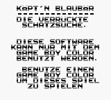 Game Boy Error Message