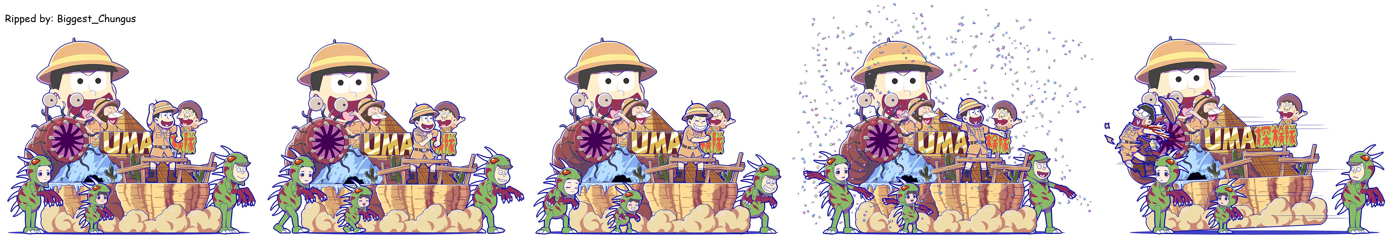 Osomatsu-san Hesokuri Wars: Battle of the NEETs - Jyushimatsu (Parade: Popular Episodes)