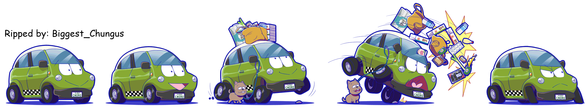 Osomatsu-san Hesokuri Wars: Battle of the NEETs - Choromatsu (Car)