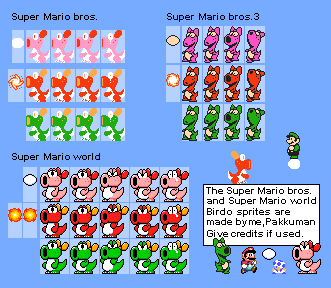Mario Customs - Birdo (Super Mario Maker-Style)