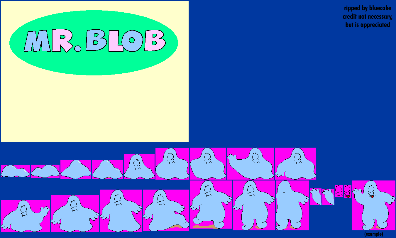 Schoolhouse Rock!: Grammar Rock - Mr. Blob Title Screen