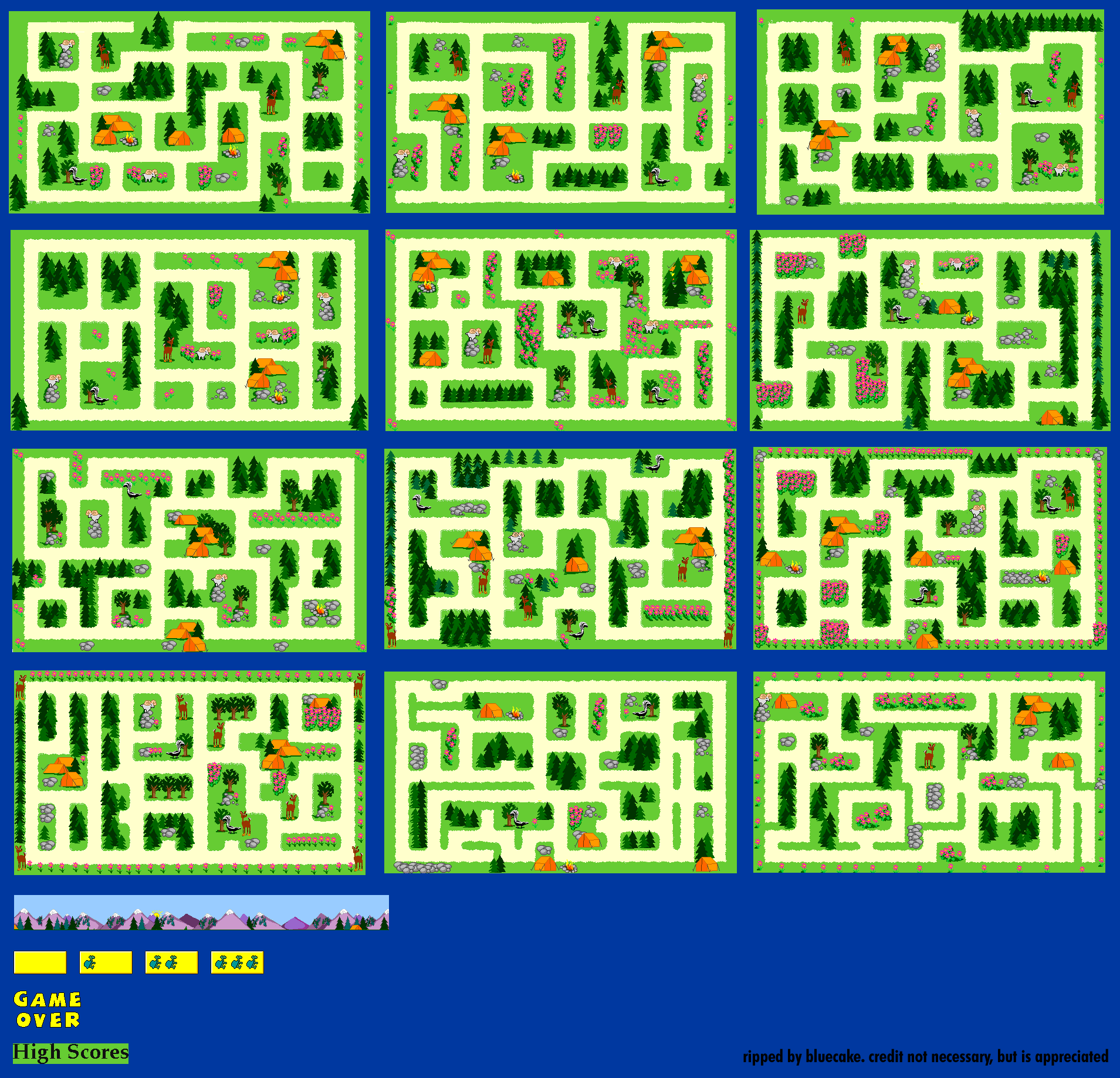 The Tortoise and the Bear Maps and Other Elements