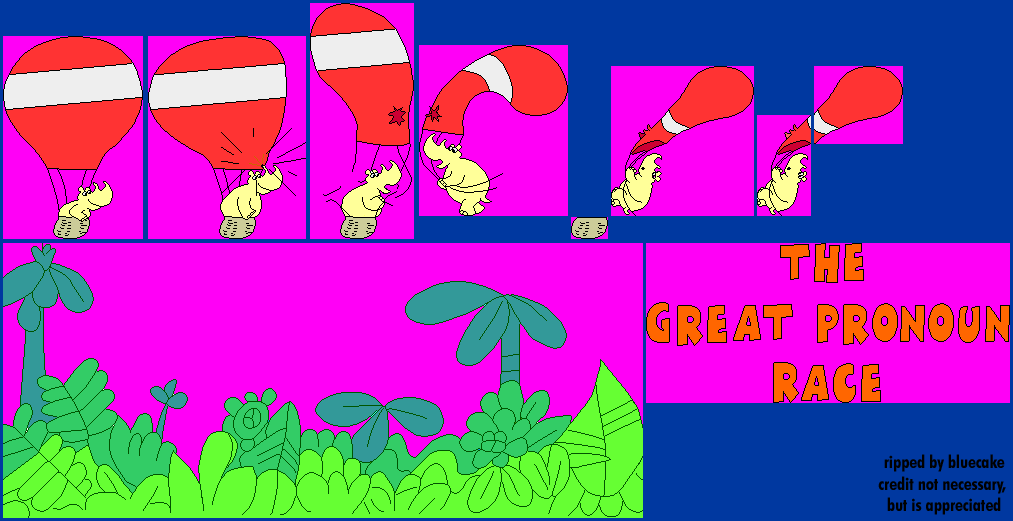 Schoolhouse Rock!: Grammar Rock - The Great Pronoun Race Title Screen