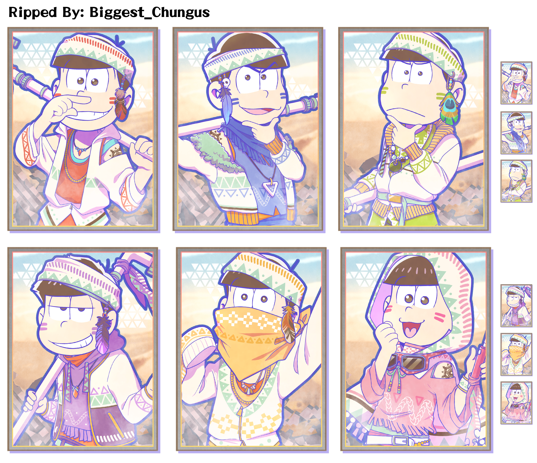 Osomatsu-san's Casual Neet Sugoroku Journey - Posters (Chocolate Moron Pandemic)