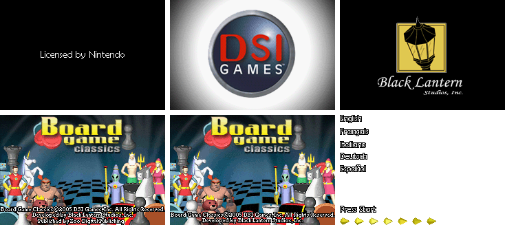 Logos and Title Screen