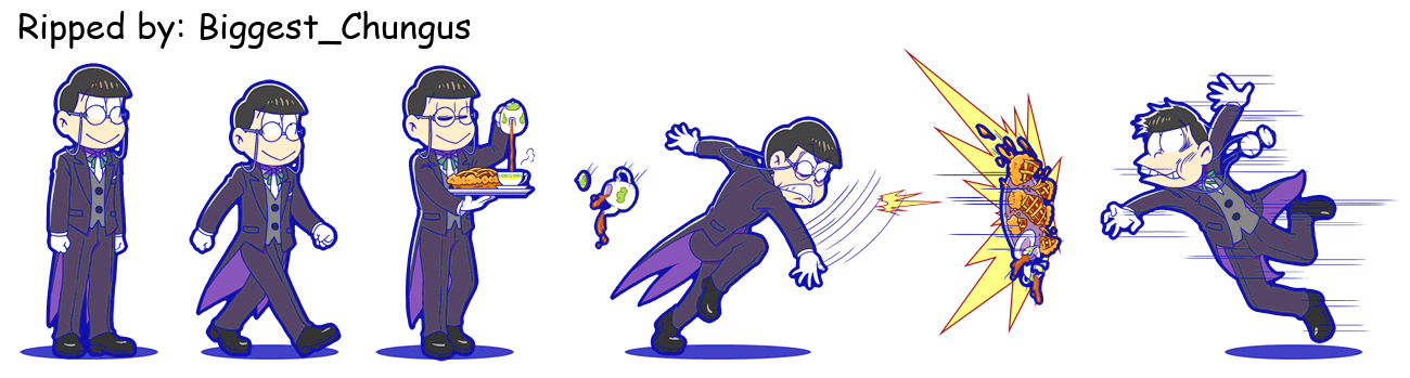 Osomatsu-san Hesokuri Wars: Battle of the NEETs - Choromatsu (Work)