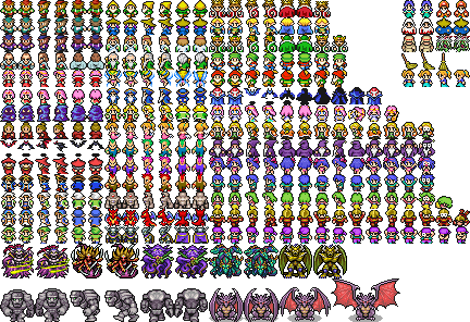 Final Fantasy (Pixel Remaster) - NPCs