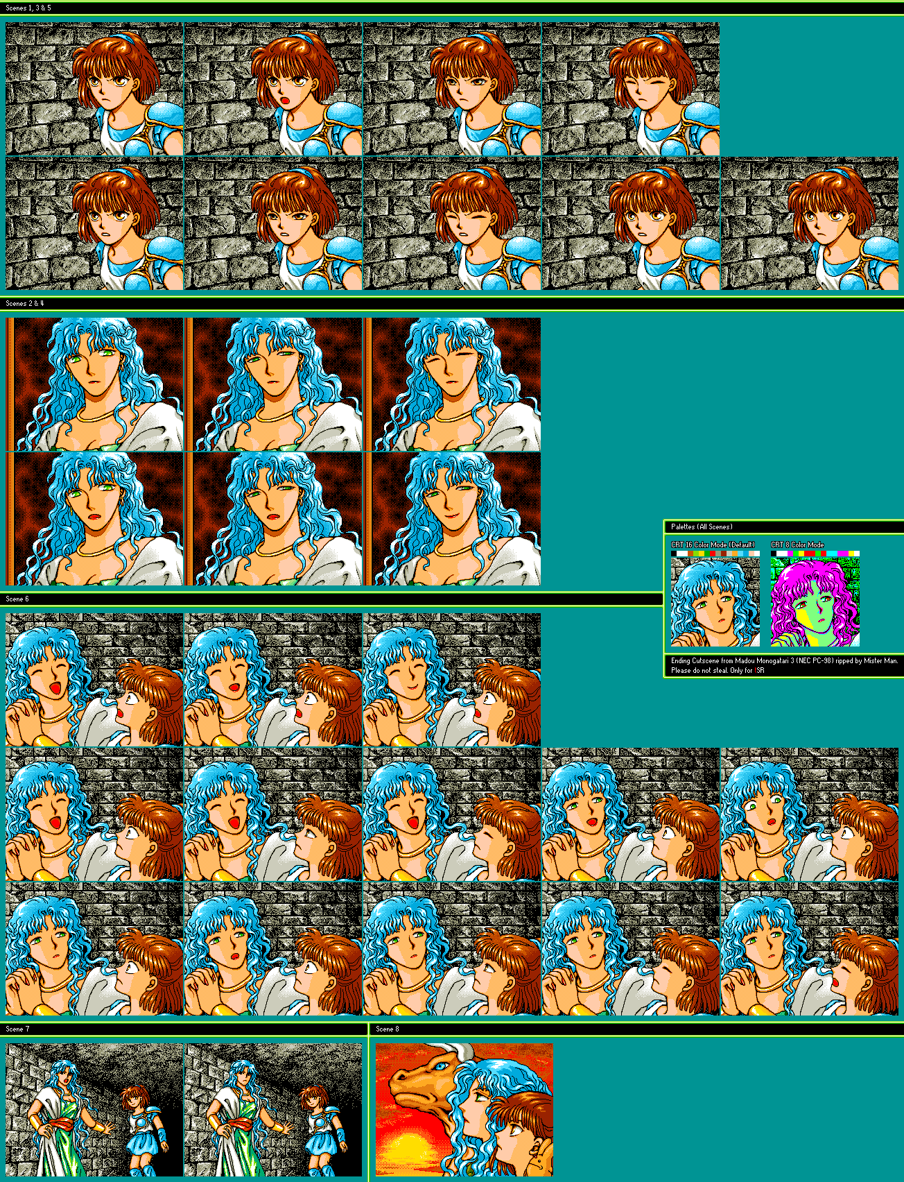 Madou Monogatari 3 - Ending Cutscene