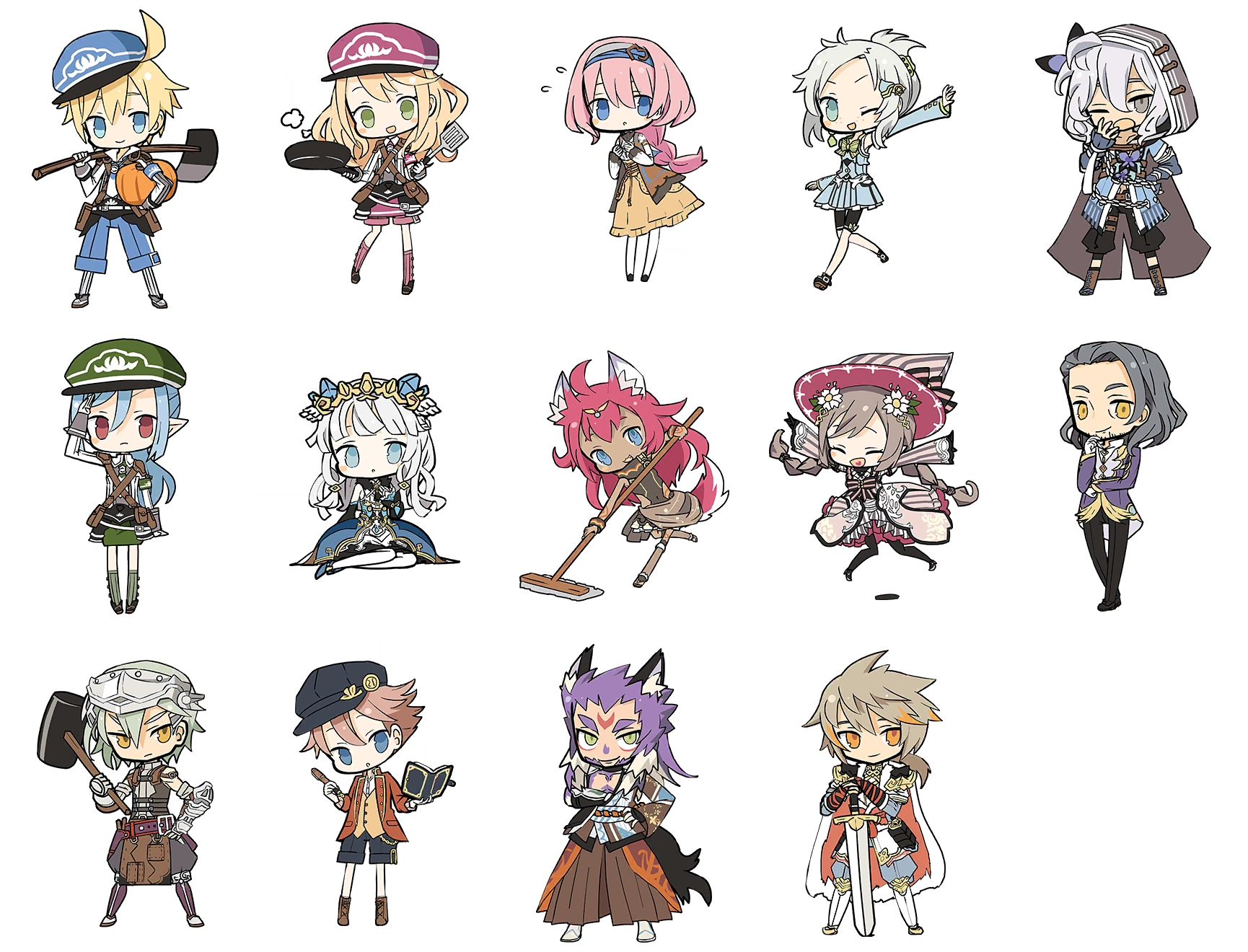 Rune Factory 5 - Chibi Icons