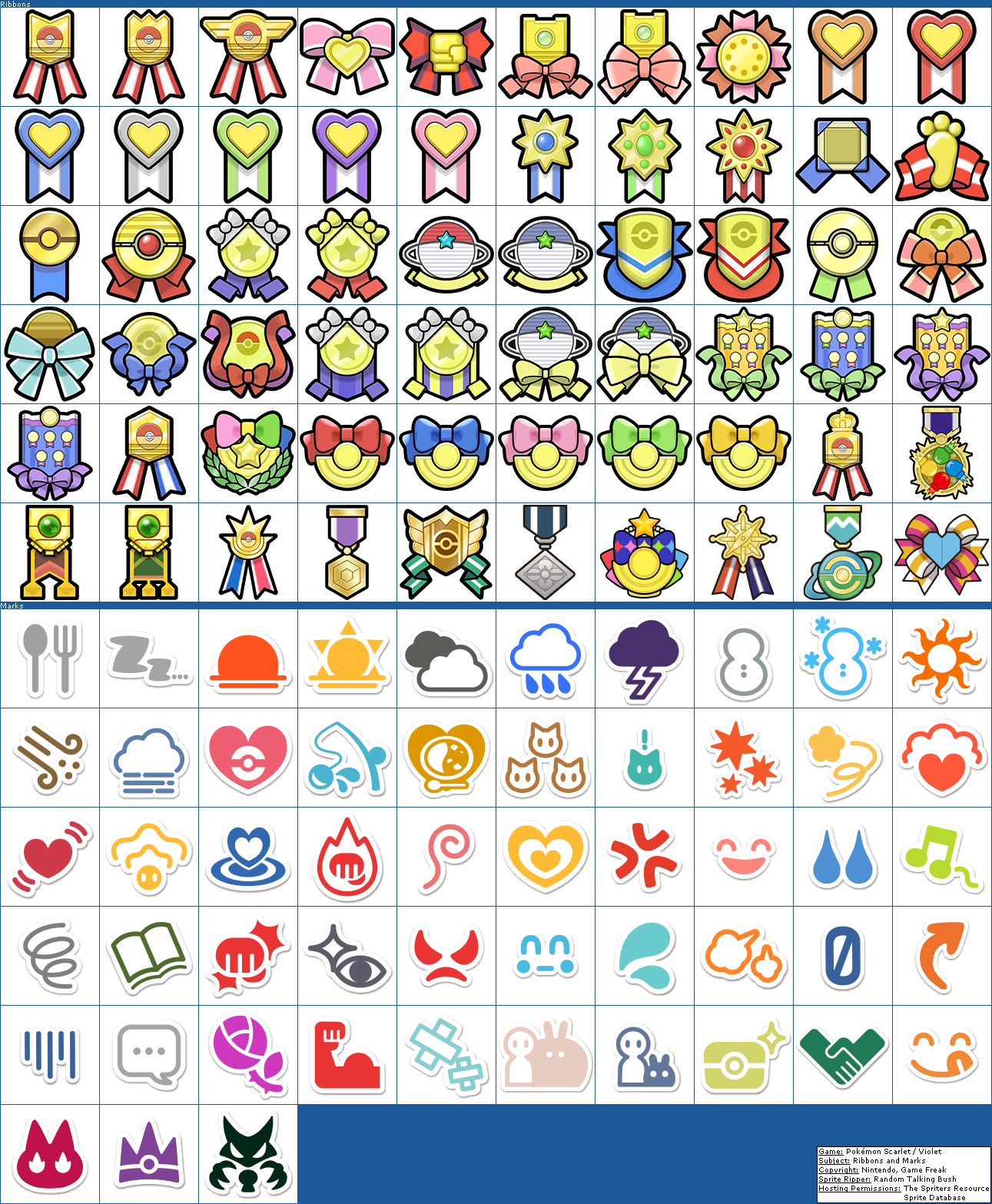 Nintendo Switch - Pokémon Scarlet / Violet - Ribbons and Marks 