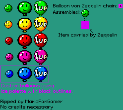Super Mario World 2: Yoshi's Island - Balloons