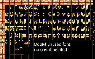 Unused Font