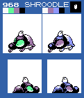 Pokémon Customs - #0944 Shroodle (G/S/C-Style)