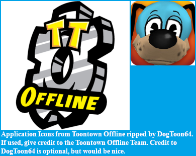 Toontown Realms / Offline - Application Icon (Toontown Offline)