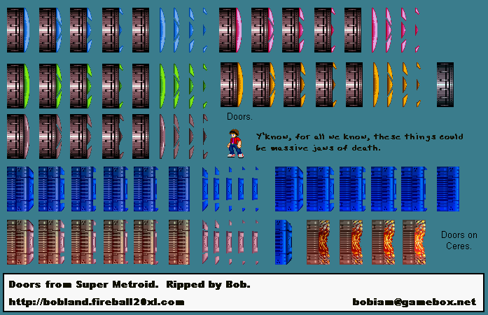 Super Metroid - Doors