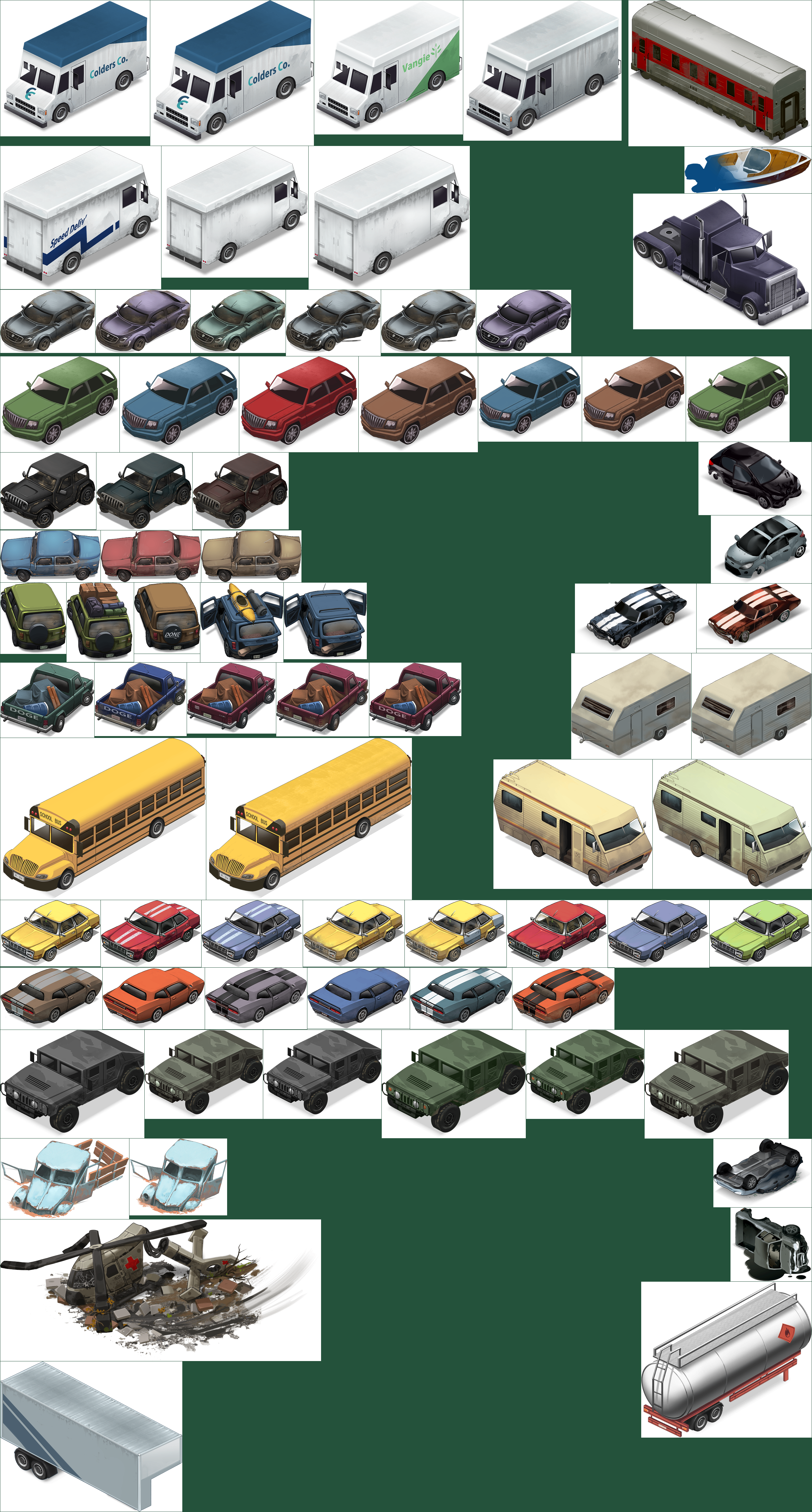 Dead Maze - Vehicles
