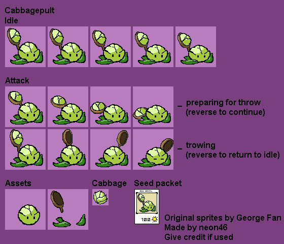 Cabbagepult (PvZ1 Prototype-Style)