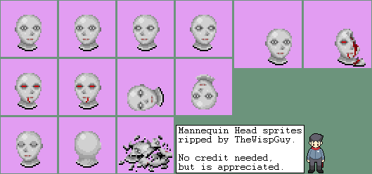 Ib (2022 Remake) - Mannequin Head
