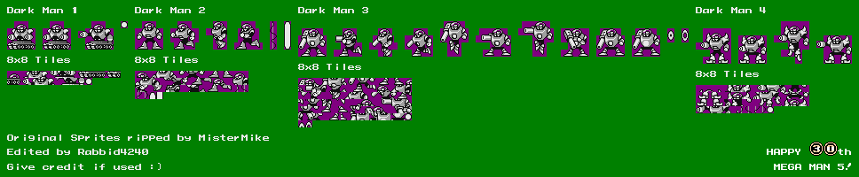 Mega Man Customs - Dark Man (Game Boy-Style)