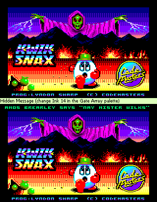 Kwik Snax - Loading Screen