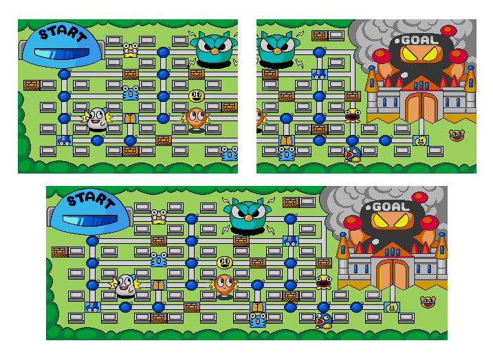 Bomberman World Map