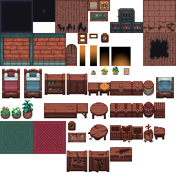 Evoland II - Nibiru Village (Indoors)