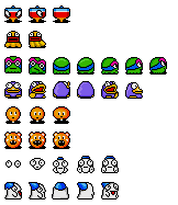 Star Parodier - Bomberman Enemies