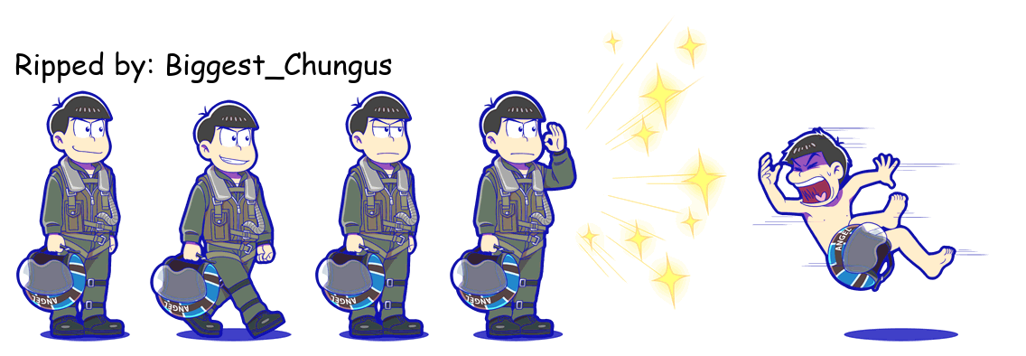 Osomatsu-san Hesokuri Wars: Battle of the NEETs - Karamatsu (Pilots)