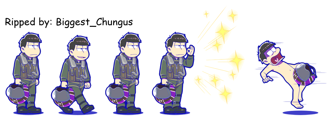 Osomatsu-san Hesokuri Wars: Battle of the NEETs - Ichimatsu (Pilots)