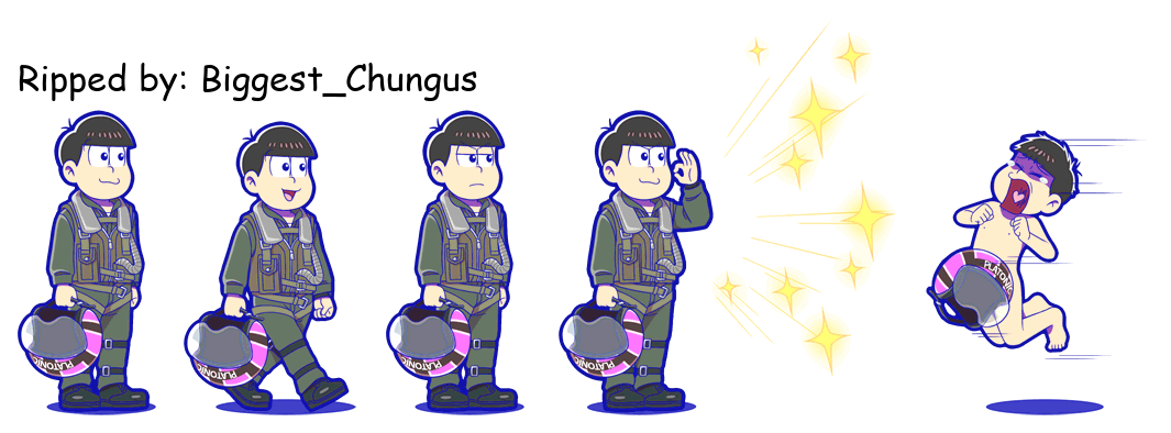 Osomatsu-san Hesokuri Wars: Battle of the NEETs - Todomatsu (Pilots)